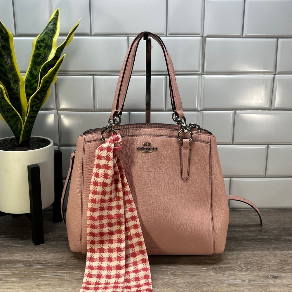 7630 Coach pink satchel  258787630